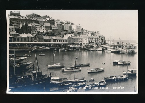 Devon brixham harbour boats - devon,
