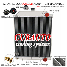 4 Row Aluminium Radiator For 51-1961 58 JAGUAR MK7 MK8 MK9 Mark VII VIII IX MT