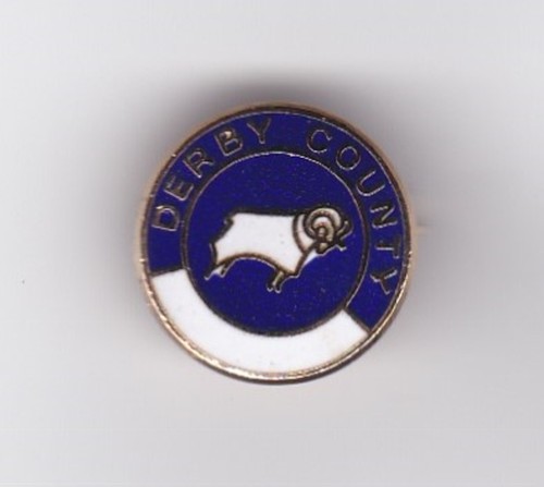 Derby county lapel - -, badge