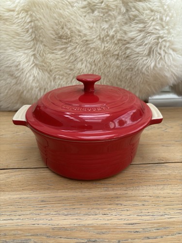 Creuset red round stoneware - creuset,
