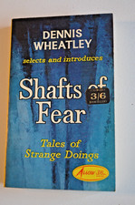 DENNIS WHEATLEY INTRODUCES SHAFTS OF FEAR PAPERBACK ARROW BOOKS  1964