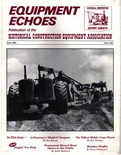 Letourneau model tournapull - model,