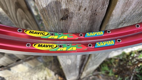 Pair mavic ma3 red - of,