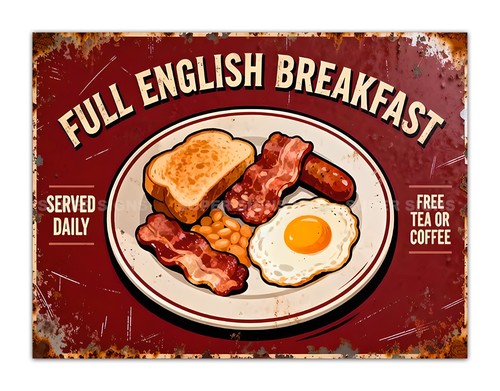 Full english breakfast metal - full,