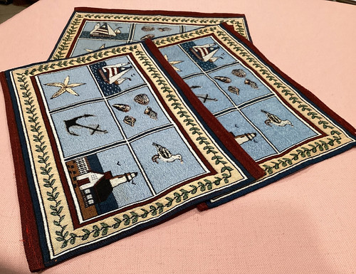 Placemats set multi - of, 3