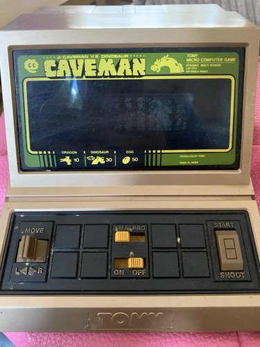 Tomy caveman electronic game - electronic,