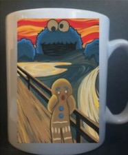 The cookie monster - monster, scream