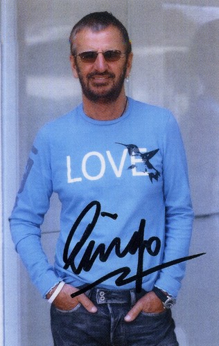 Ringo starr signed - ringo,