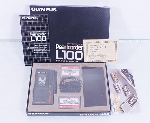 Olympus 100 pearlcorder - olympus,