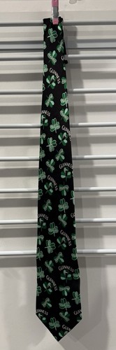 Guinness print silk tie - guinness,
