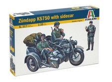 Italeri IT317 1/35 - Zundapp K750 w/ Sidecar