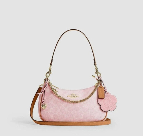 Nwt coach gold powder pink - coach,