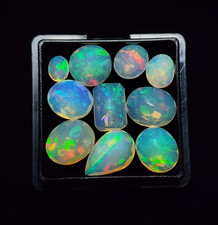 Ethiopian opal facet cut - ethiopian,