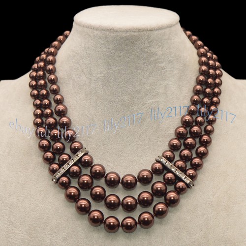 Rows multicolor shell pearl - multicolor,