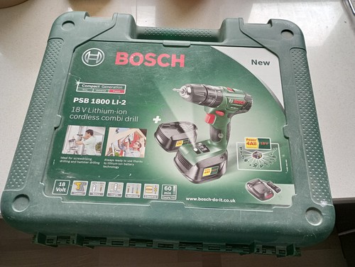Bosch psb 1800 - 1800, li-2
