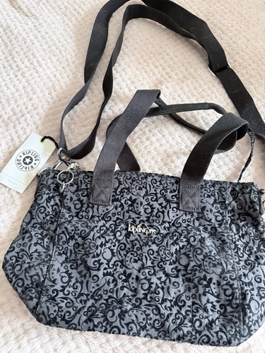 Kipling bag black - black, with