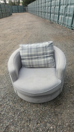 Grey cuddle chair love - grey,