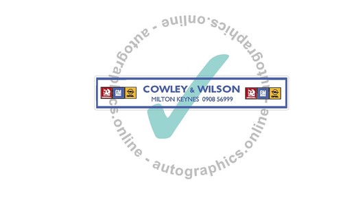 Cowley wilson rear screen - wilson,