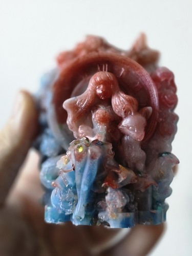 Handmade resin fairy - resin,