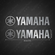 Kit 2 YAMAHA Stickers 8"