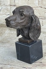 Bronze Sculpture Bust Cocker