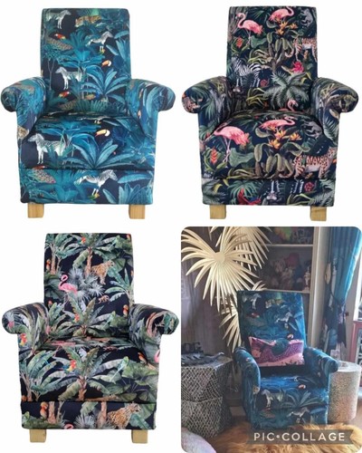Jungle velvet fabric adult - fabric,