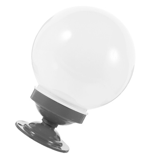 Post globe lamp shade - post, street