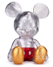 NEW OFFICIAL DISNEY 100 JUMBO PLATINUM 38 INCH MICKEY MOUSE 96CM PLUSH SOFT TOY