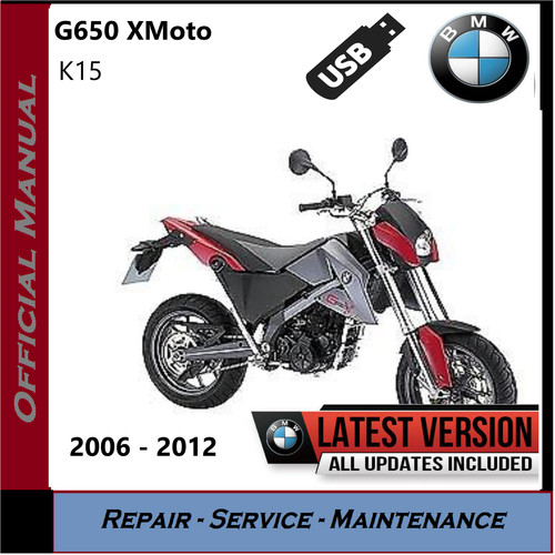 Bmw g650 xmoto - g650, workshop