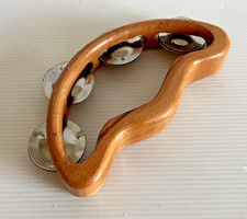 Half Moon Tambourine D Shaped