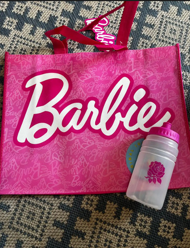 Barbie bag and red - bag,