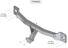 Towtrust Fixed Flange