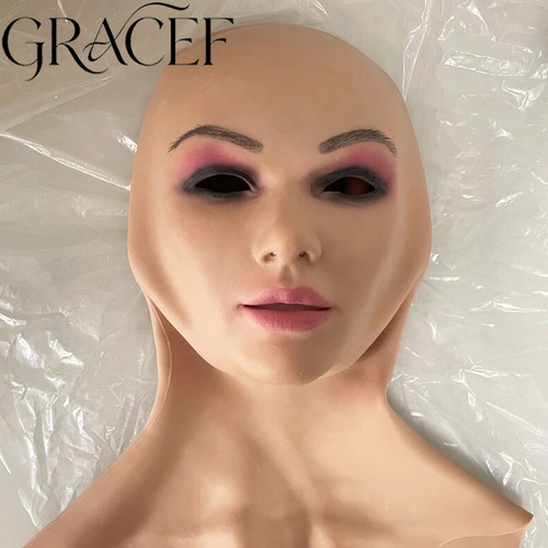 Silicone mask female - silicone,