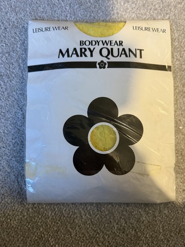 Mary quant vintage yellow - yellow, lace