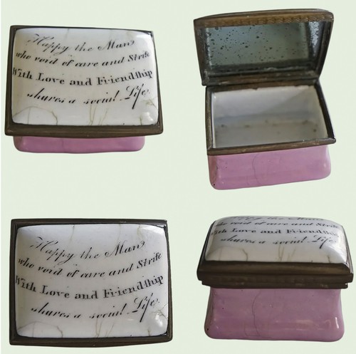 18th century bilston enamel - 18th,