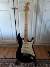 Squier Stratocaster , Black with Maple Neck, Made in Korea 1991 Samick
