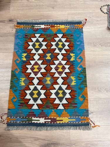 Afghan handmade kilim multi - kilim,