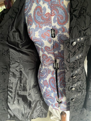 Black gothic steampunk adam - steampunk,