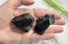 Black Obsidian 2x 4-5cm Rough