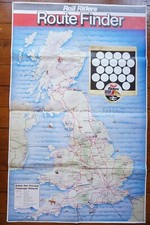 1980s Rail Riders Route Route Map British Rail Original Railway Poster