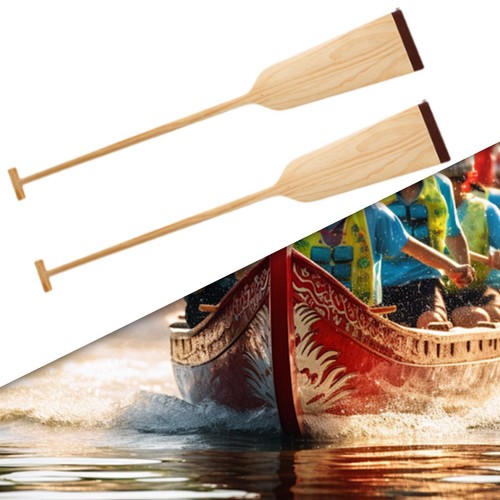 Wooden canoe paddle boat - wooden,