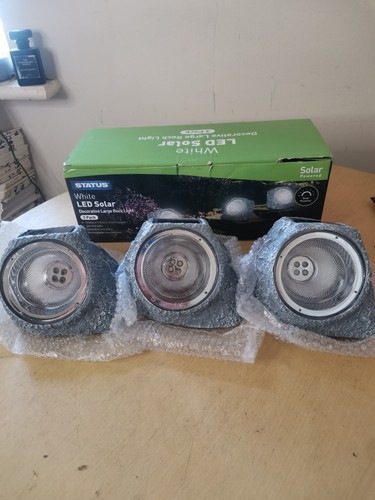 Status rock effect led solar - status,