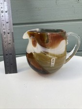 Jug signed mdina to base VGC