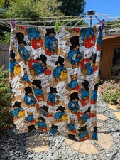 Paddington Curtains. Original 1970's Fabric. Excellent Condition. Unfaded.