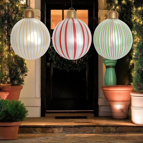 Inflatable christmas ball - christmas,