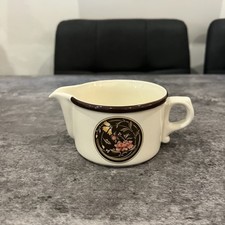 Vintage Wedgwood Mikado Oven To Table Gravy Boat Jug