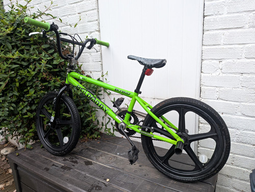 Big daddy bmx bike - big, green/black