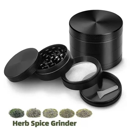 Stainless steel herb grinder - stainless,