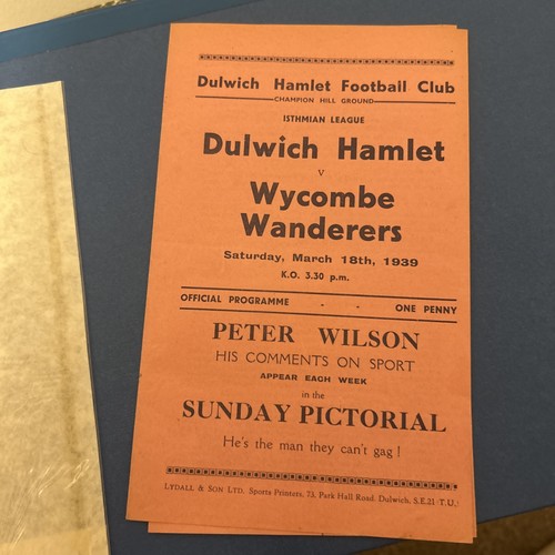 Dulwich hamlet wycombe - v,