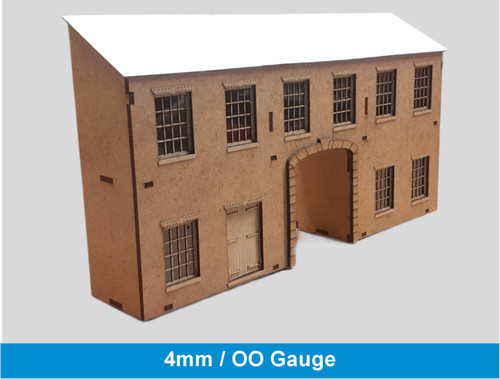 Archway warehouse laser cut - warehouse,
